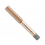 Сверло алмазное Haisser СeramiС Pro Hex 108334 8 мм золотистое