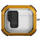 Футляр противоударный Locking Button для наушников Airpods 4