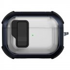 Футляр противоударный Locking Button для наушников Airpods Pro 2 / Pro