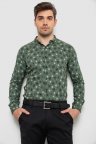 Рубашка мужская с принтом, цвет хаки, 214R808