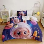 Постельное белье из плюш-велюра Лабубу №5 31315 215х150 см
