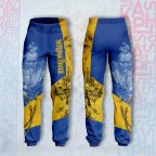 Брюки спортивные с 3D принтом Украина 29290 XS