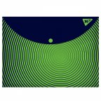 Папка-конверт на кнопке А4 YES Labyrinth 491740 33х24 см