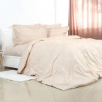 Постельное белье евро ТЕП Grace Jacquard Beige 2-04547_31834 200х220 см бежевое