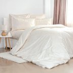 Постельное белье евро ТЕП Grace Jacquard Milky 2-04547_31835 200х220 см молочное