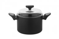 Кастрюля Nois Salto Silver 830270 20 см 4.2 л черная
