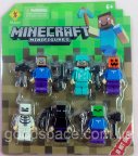 Фігурки герої лего набір Майнкрафт зі зброєю, набір фігурок у коробці Minecraft Minecraft 2