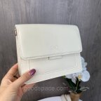 Жіноча невелика сумка, клатч через плече, міні сумка для дівчат Молочний