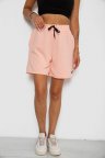 Шорты женские однотонные, цвет персиковый, 238R777