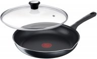 Сковорода универсальная с крышкой Tefal Day by Day B5580423UA 24 см черная