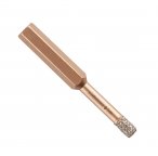 Сверло алмазное Haisser СeramiС Pro Hex 108333 6 мм золотистое