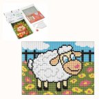 Набор для творчества Идейка Алмазная мозаика Белый баранчик AMM1078 20х15 см