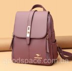 Якісний Рюкзак жіночий міський прогулянковий рюкзачок для дівчат Кенгуру Рожевий