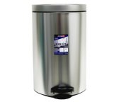 Ведро для мусора Eurogold 801220Срібне 20 л серебристое
