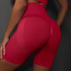 Шорты женские с пуш-ап 19204 L красные