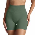 Шорты женские с пуш-ап 19250 S темно-зеленые
