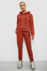 Спортивный костюм женский двухнитка, цвет терракотовый, 214R1419-004