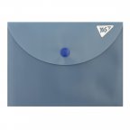 Папка-конверт на кнопке B7 YES Fusion 492331 15х11 см синяя