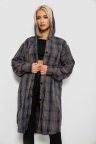 Кардиган женский в клетку, цвет бежевый, 257R233-6