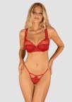Комплект Obsessive Lonesia set Красный L/XL