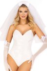 Фата невесты Leg Avenue Tiered bridal veil Белый One Size