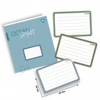 Наклейки на тетради YES Минимализм 955539 6х9 см 8 шт/уп