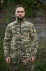 Кофта мужская флисовая на молнии пиксель XL