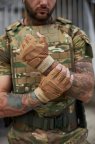 Перчатки тактические песочные L