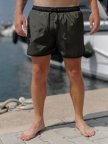 Шорты пляжные мужские Intruder хаки с черным L