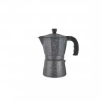 Гейзерная кофеварка Gusto Lugano GU-1002-9 450 мл 9 чашек серая