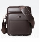 Чоловіча сумка-планшетка Кенгуру сумка-планшетка на плече для чоловіків Коричневий