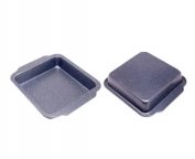Форма для выпечки прямоугольная Edenberg EB-15001 26,5x23x4,7 см серая