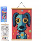 Картина по номерам Limo Toy ТехноПес M 6093 UA 20х30 см