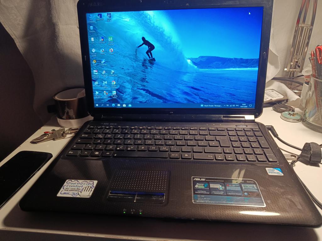 ASUS K50Ij T4400/4/320/Win 10