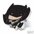 Ніуе 2 долари 2021 Chibi coin - DC Comics - Batman Flying - срібло 999 - 1 унція Proof від 1 гp